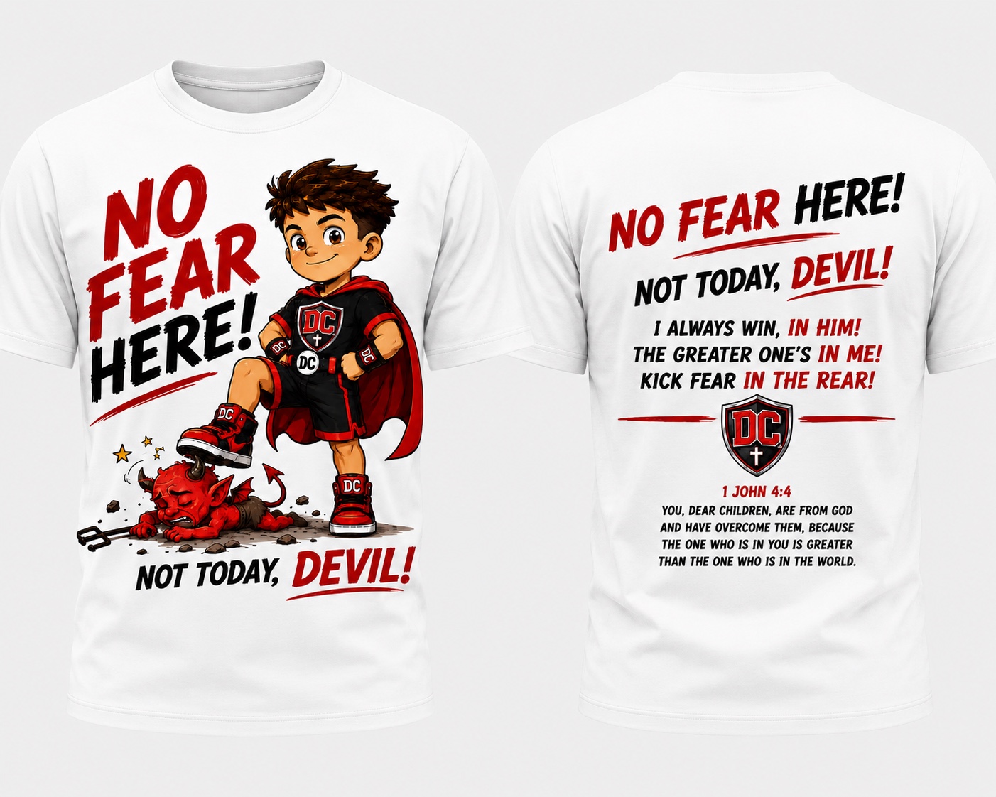 Approved Book 1 shirt front and back