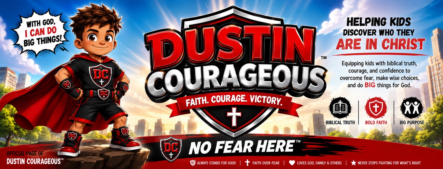 Dustin Courageous mission banner